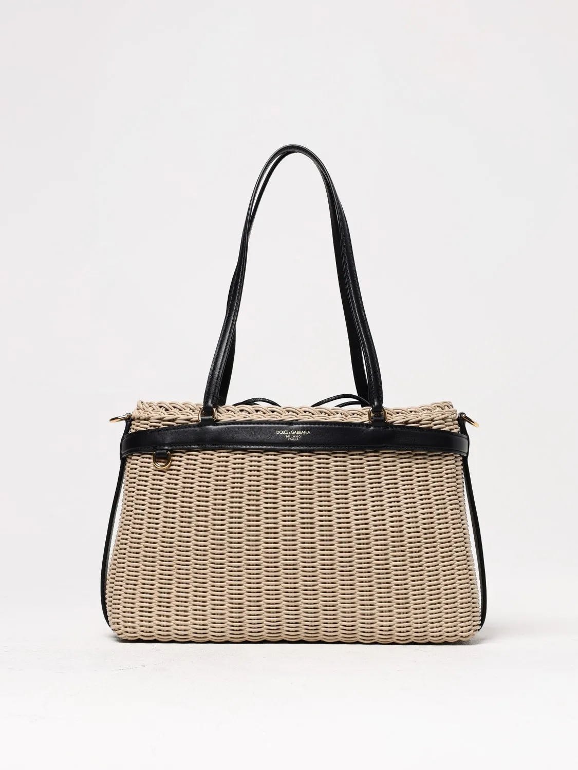 Borsa Carla Dolce & Gabbana in pelle intrecciata