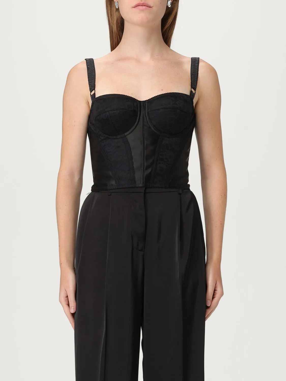 Top a corsetto Dolce & Gabbana in pizzo