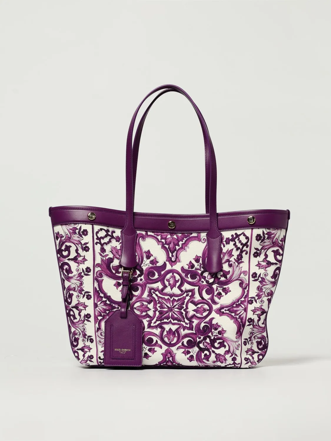 Borsa tote maioliche Dolce & Gabbana