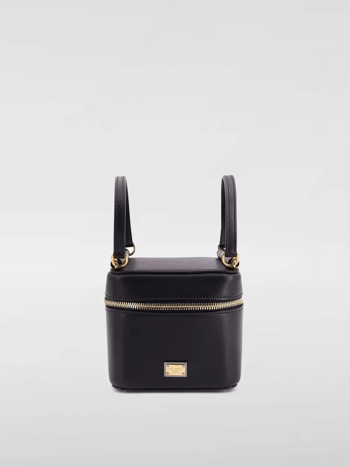 Borsa a mano mini Sicily Cube in pelle Dolce & Gabbana