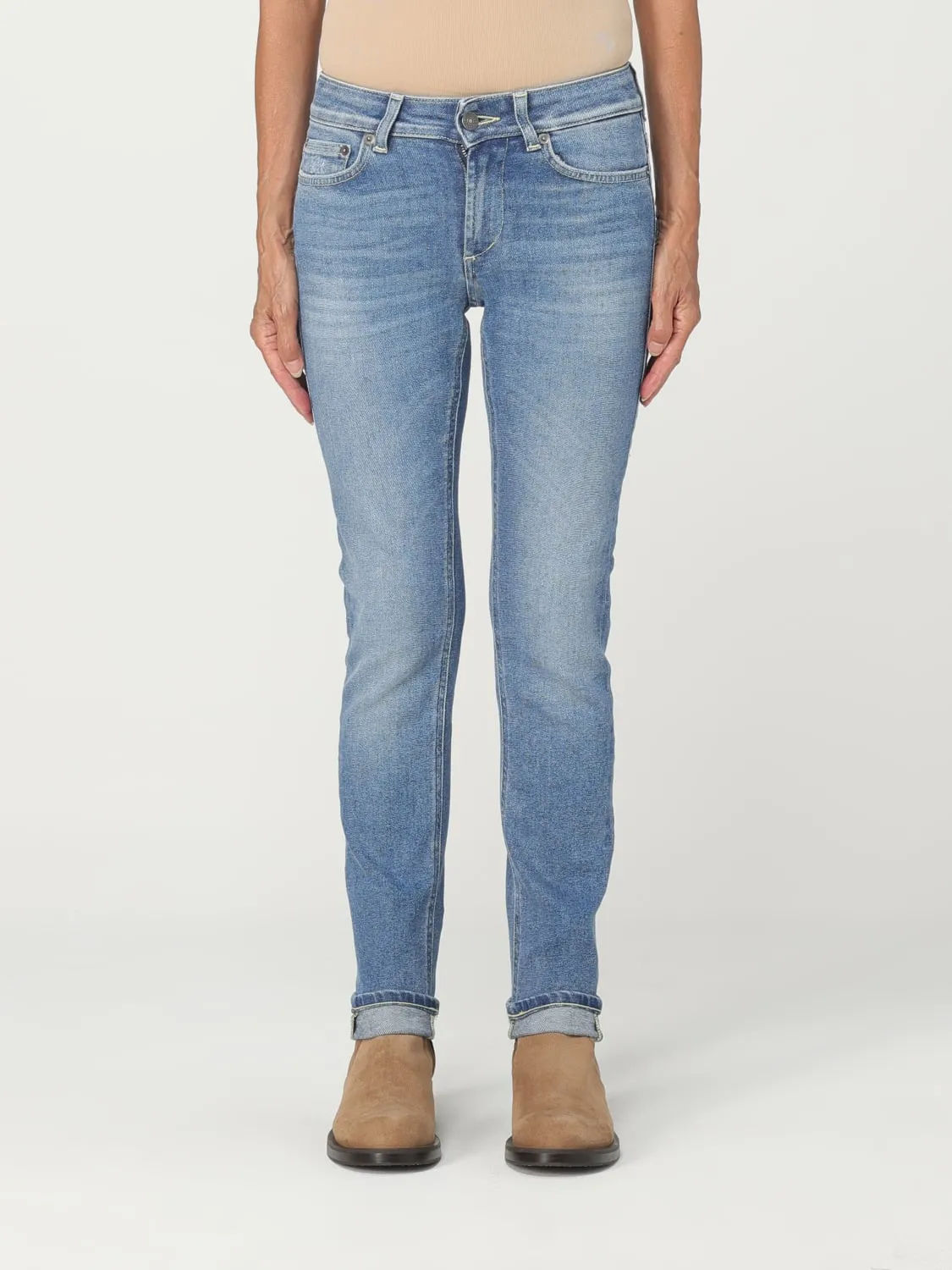 Jeans Dondup in denim di cotone stretch
