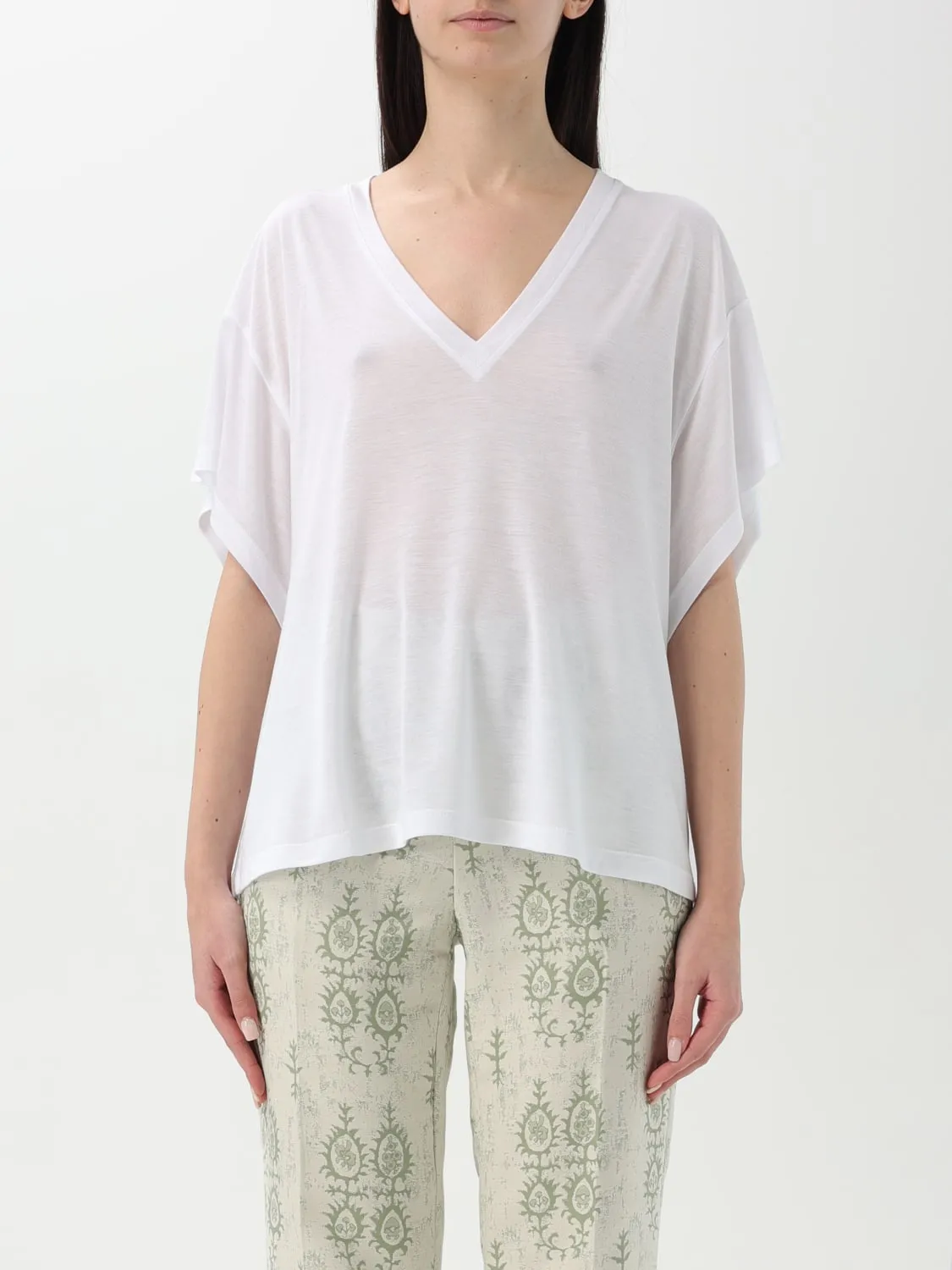 T-shirt a v Dondup basic