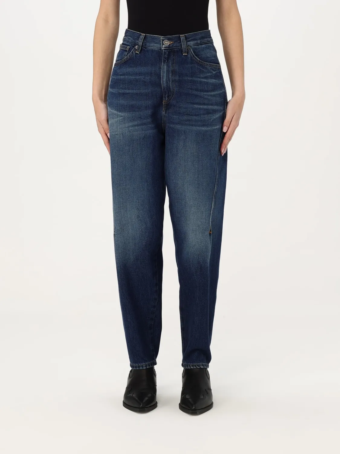 Jeans baggy Dondup in denim