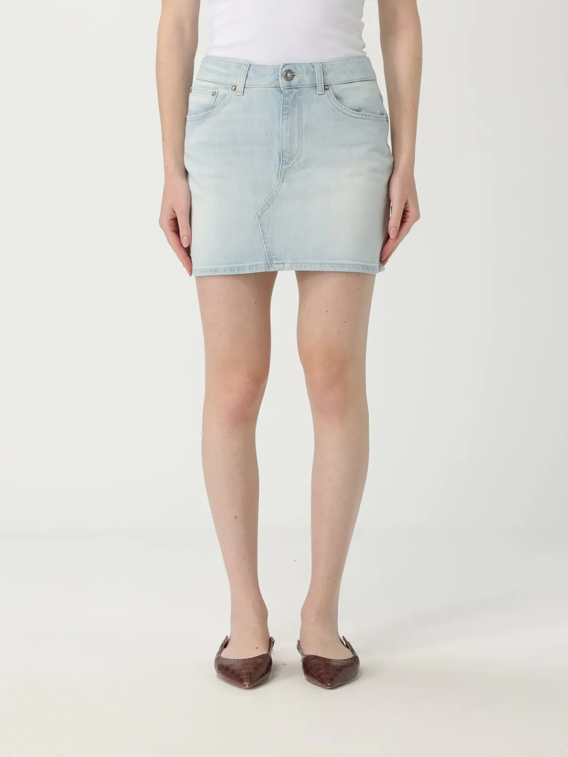 Gonna mini Dondup in denim