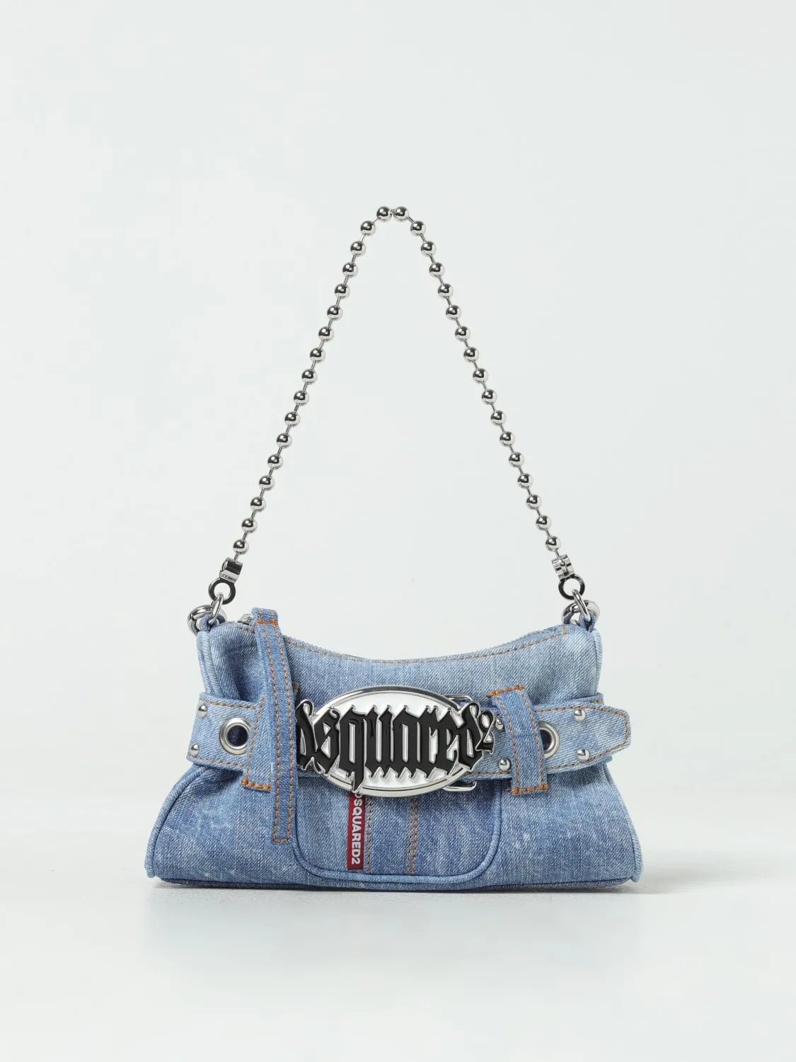 Borsa Dsquared2 in denim con logo