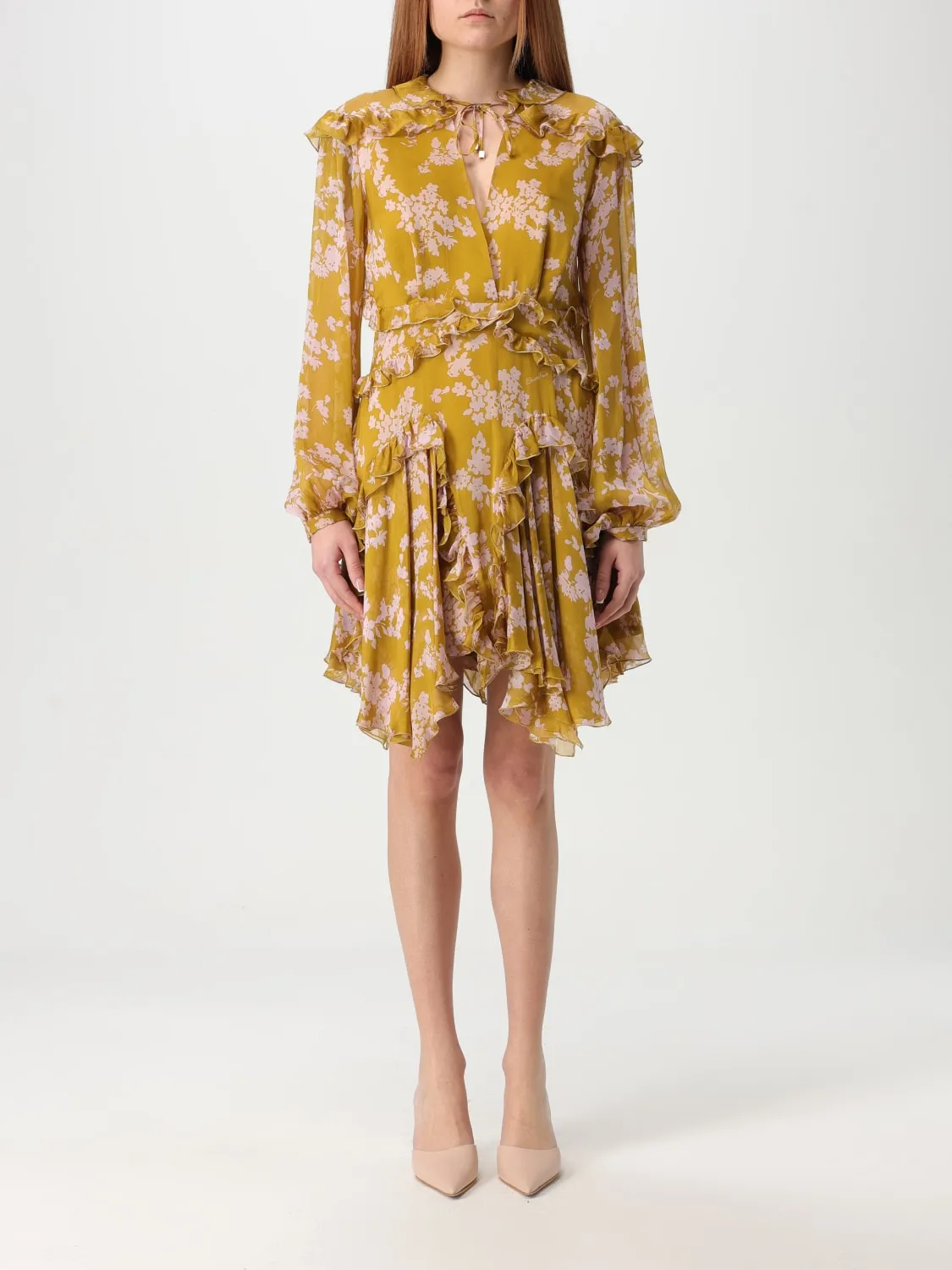 Abito Elisabetta Franchi in seta stampata