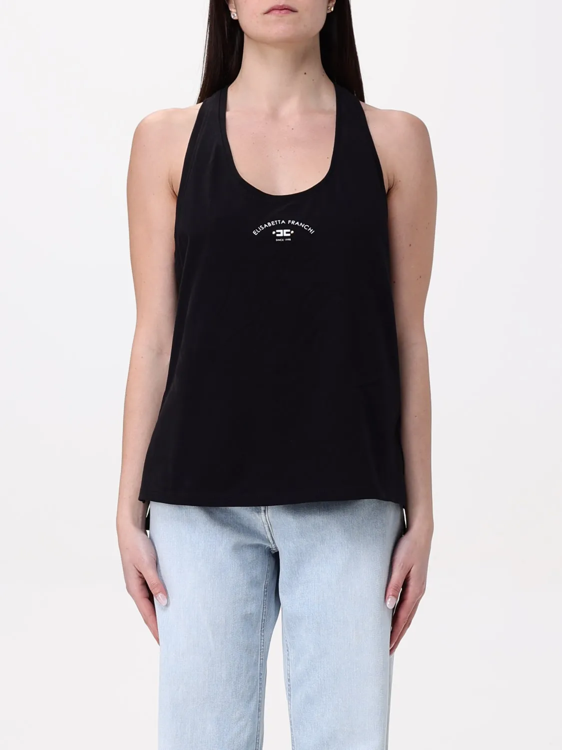 Canotta Elisabetta Franchi in cotone stretch