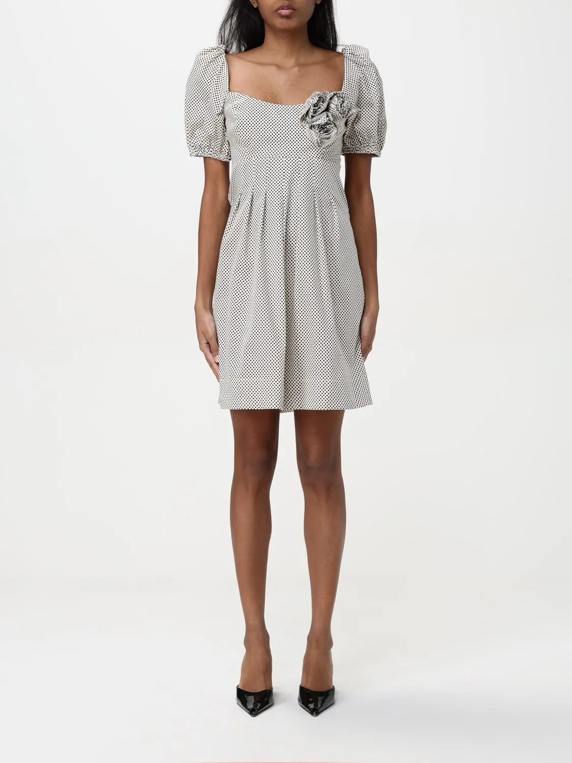 Abito Elisabetta Franchi in viscosa a pois