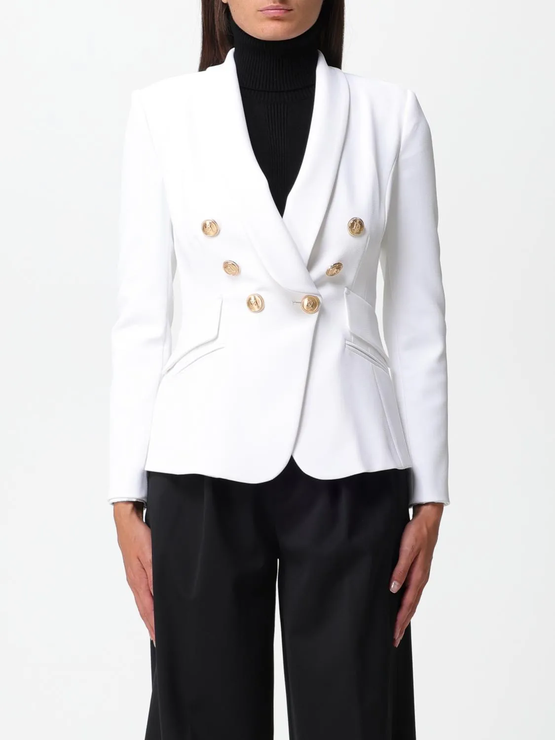Blazer Elisabetta Franchi in misto viscosa