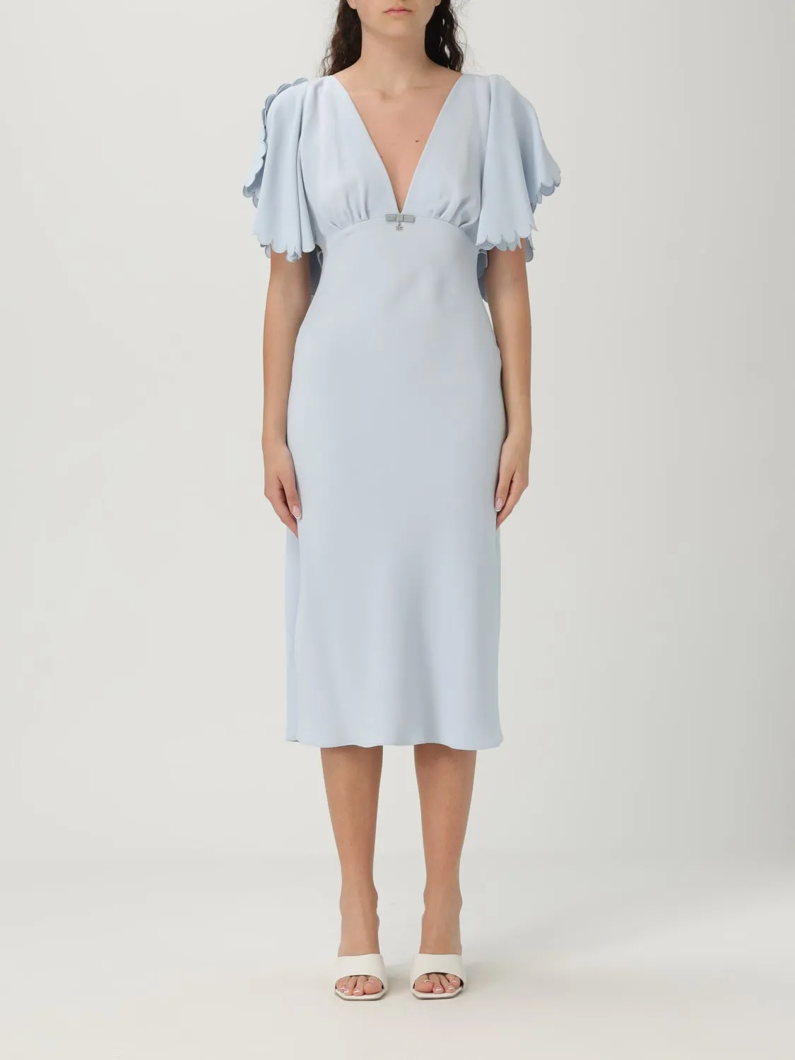 Abito elegante Elisabetta Franchi in crêpe