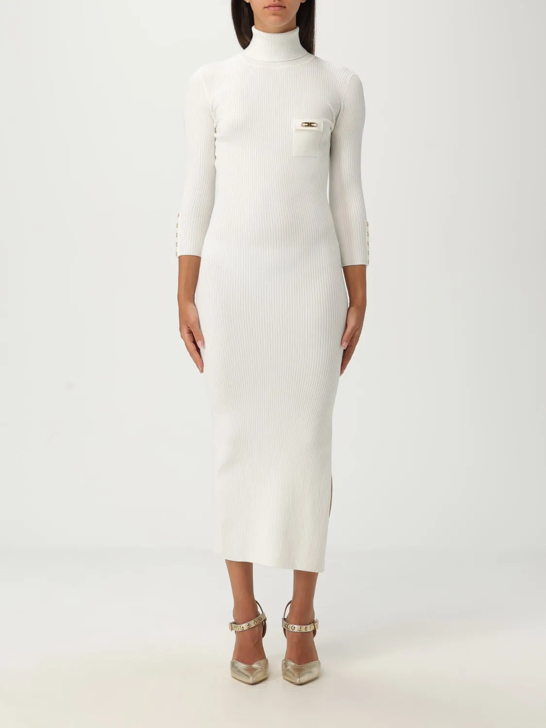 Abito in maglia Elisabetta Franchi in misto seta