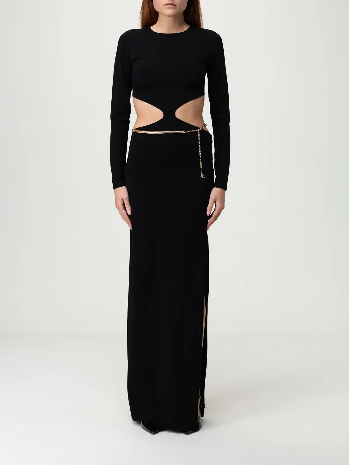 Abito in viscosa cut-out Elisabetta Franchi