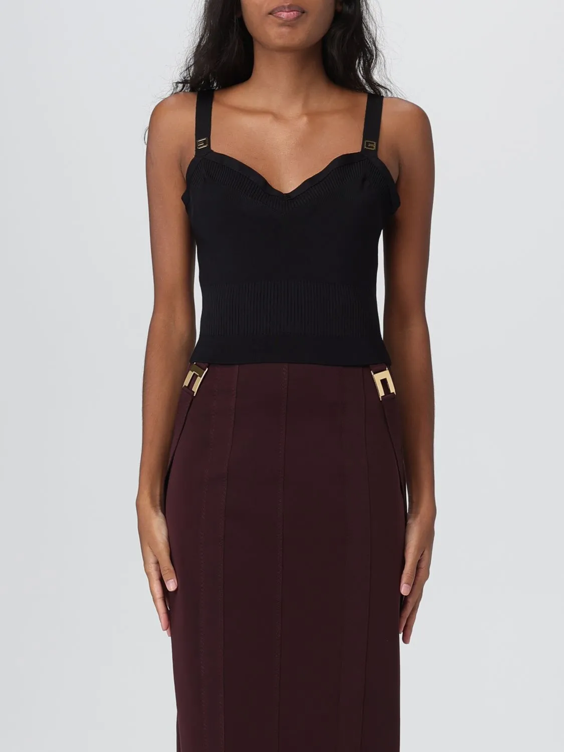 Top Elisabetta Franchi in maglia