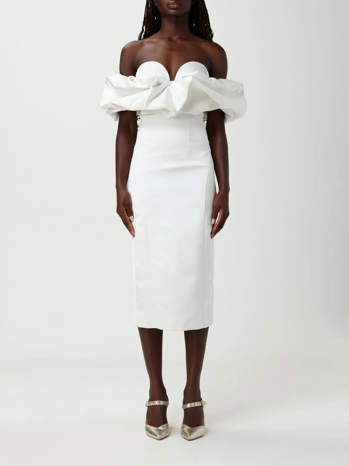 Abito con rouches Elisabetta Franchi