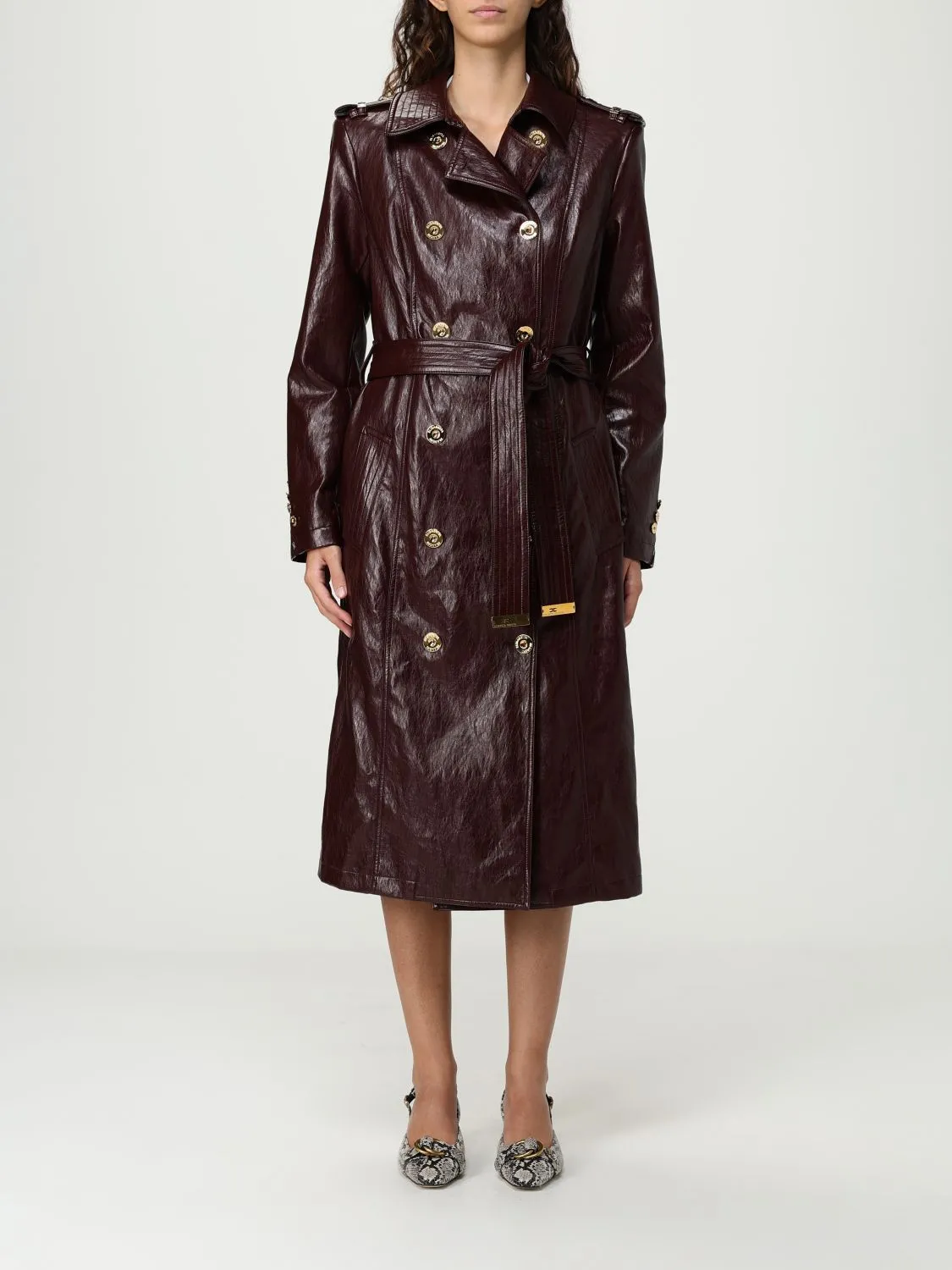 Giacca Elisabetta Franchi in vernice