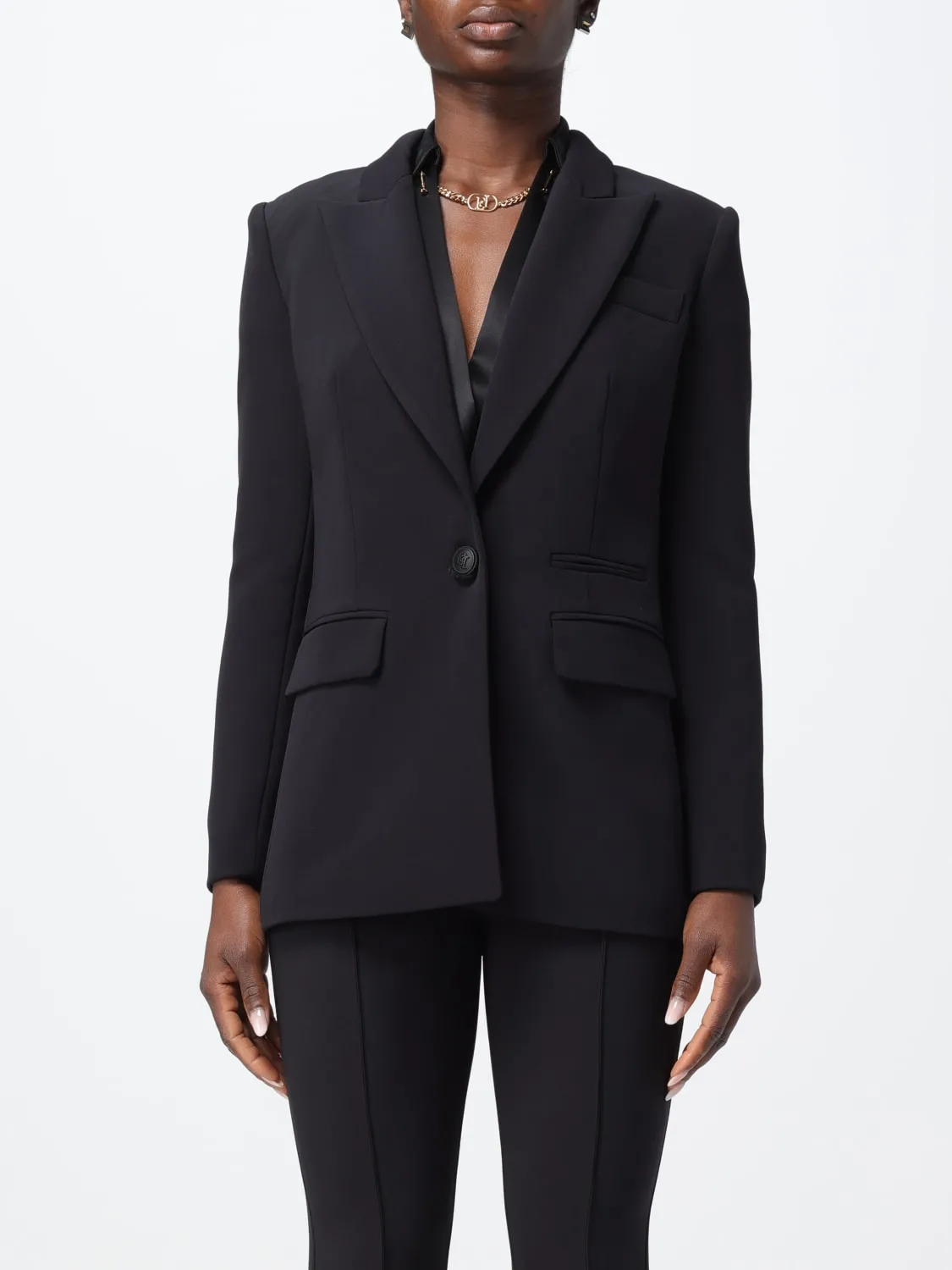 Blazer Elisabetta Franchi in crêpe