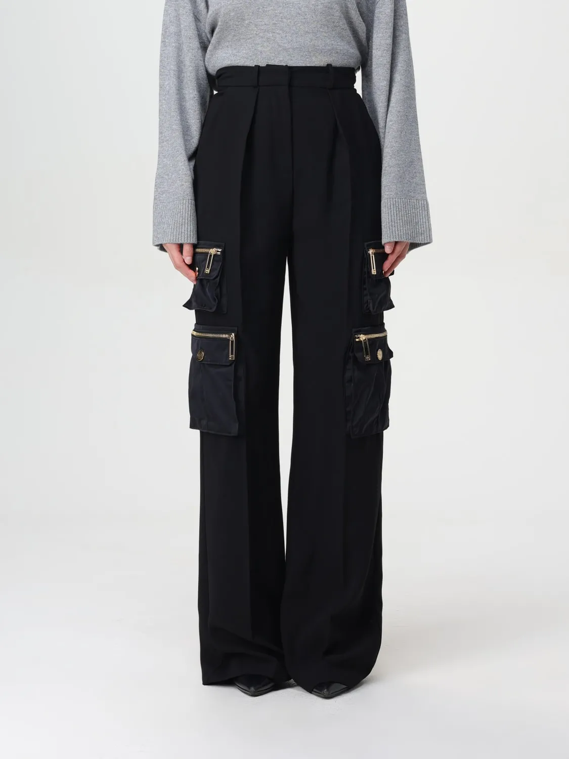 Pantalone Cargo Elisabetta Franchi in viscosa