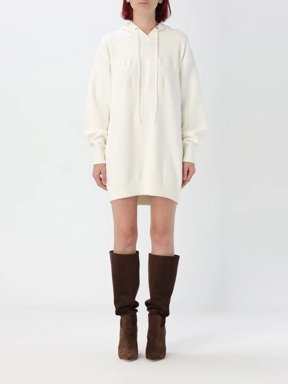 Abito a felpa Elisabetta Franchi in viscosa