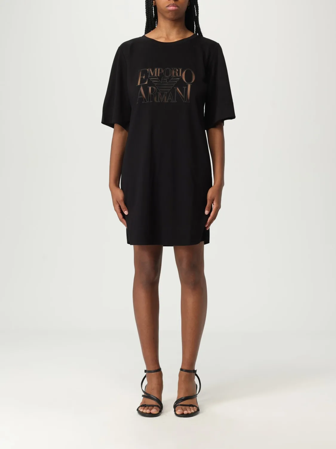 Abito a t-shirt Emporio Armani in cotone