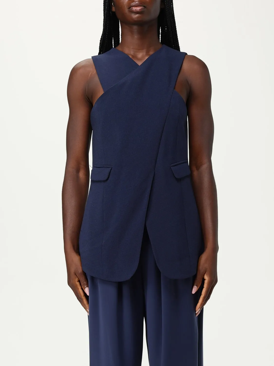 Top in poliestere Emporio Armani