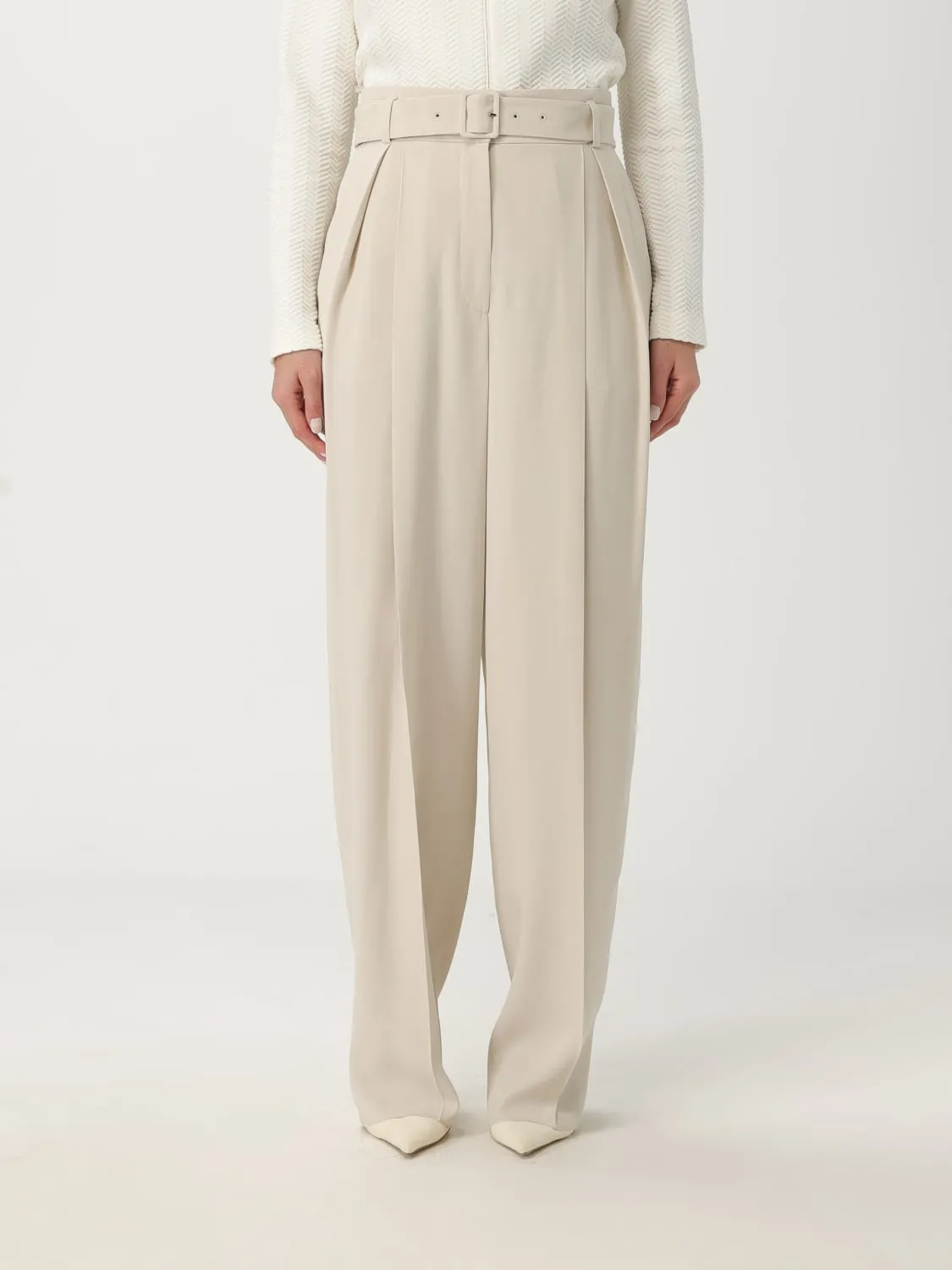 Pantalone Emporio Armani in raso