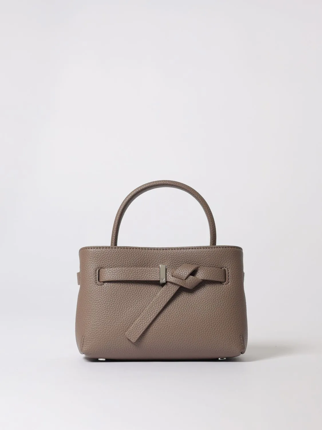 Borsa mini in pelle sintetica a grana Emporio Armani