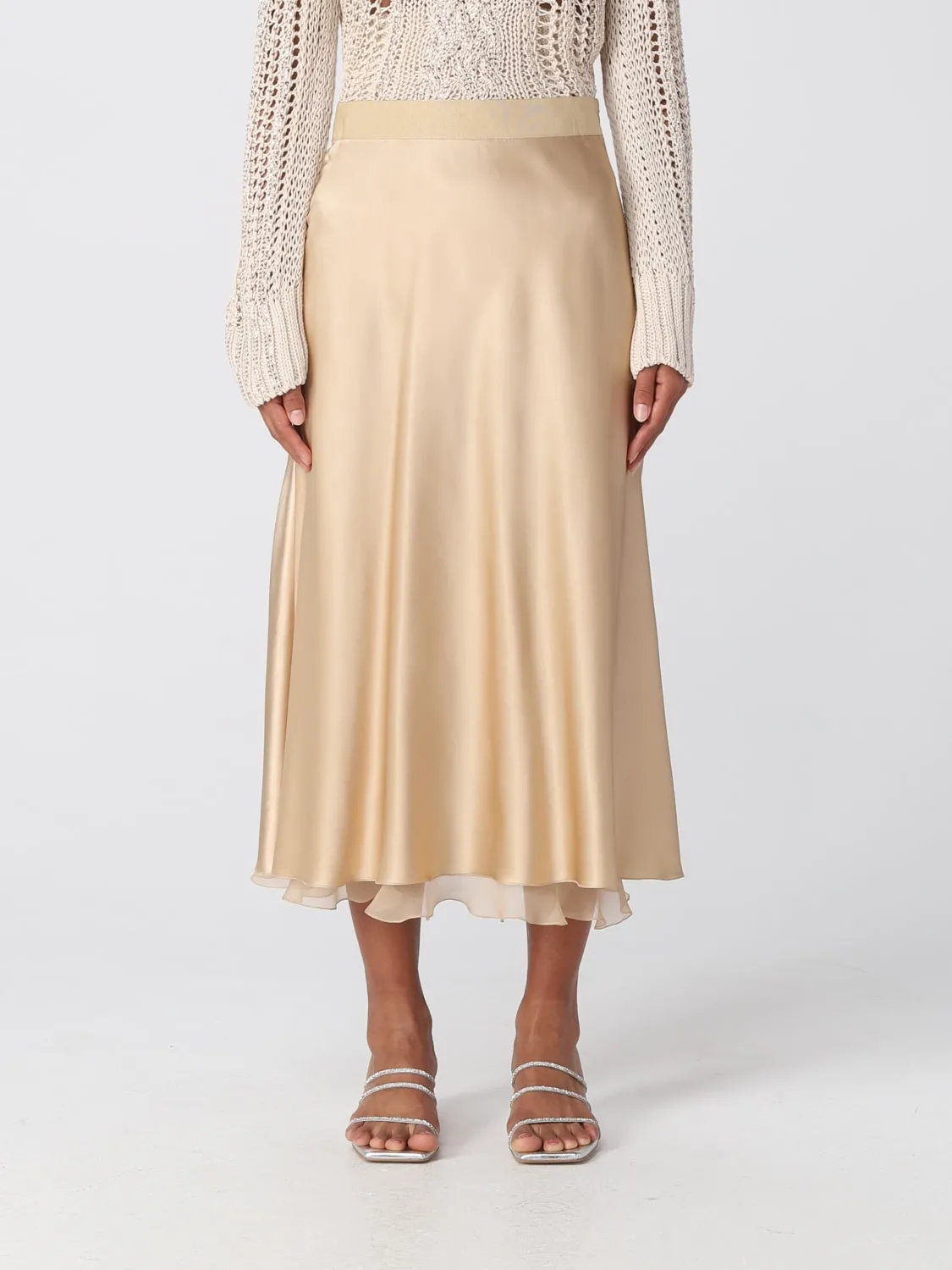 Gonna Ermanno Scervino in raso