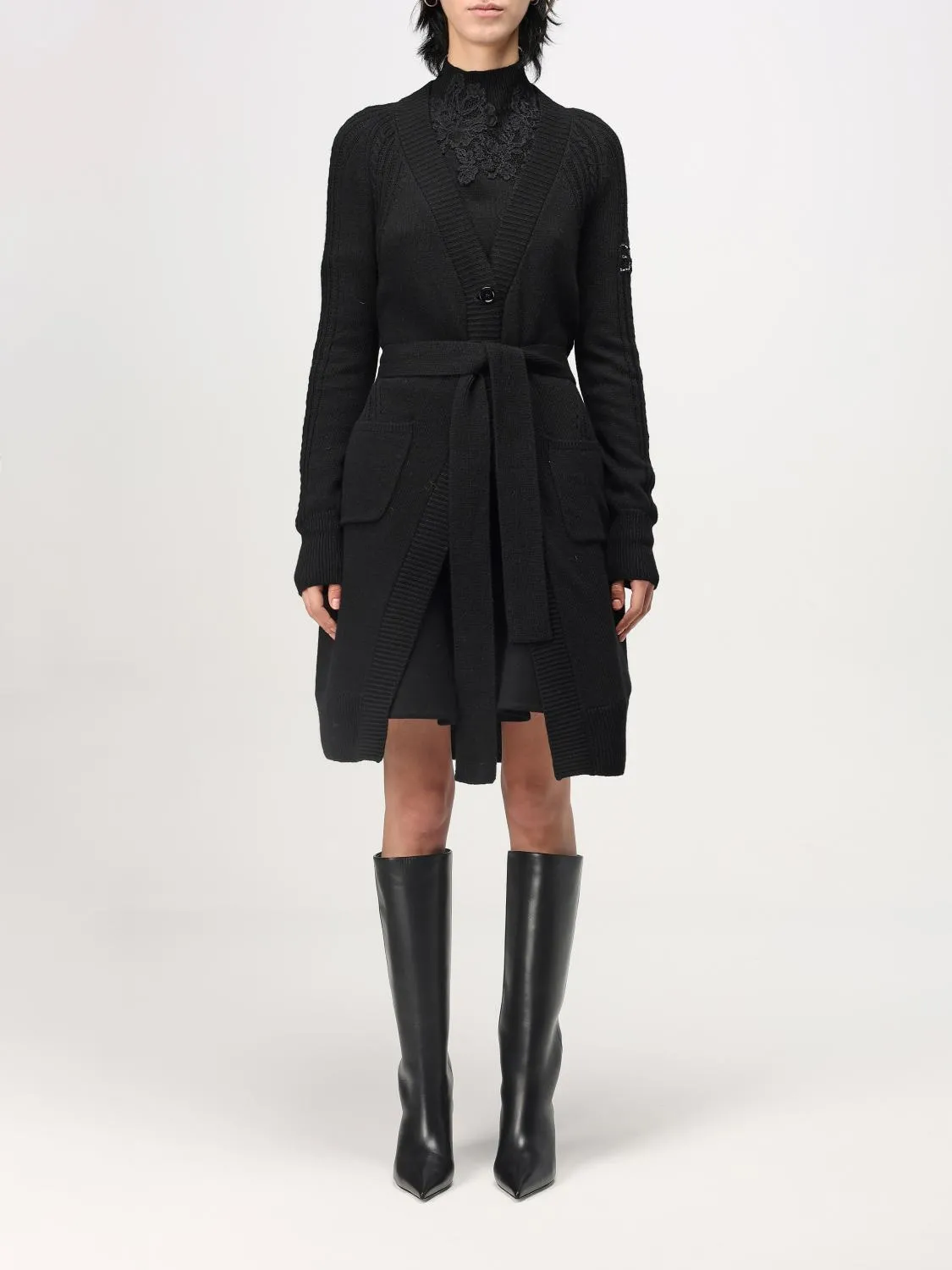 Cardigan Ermanno Scervino in misto lana