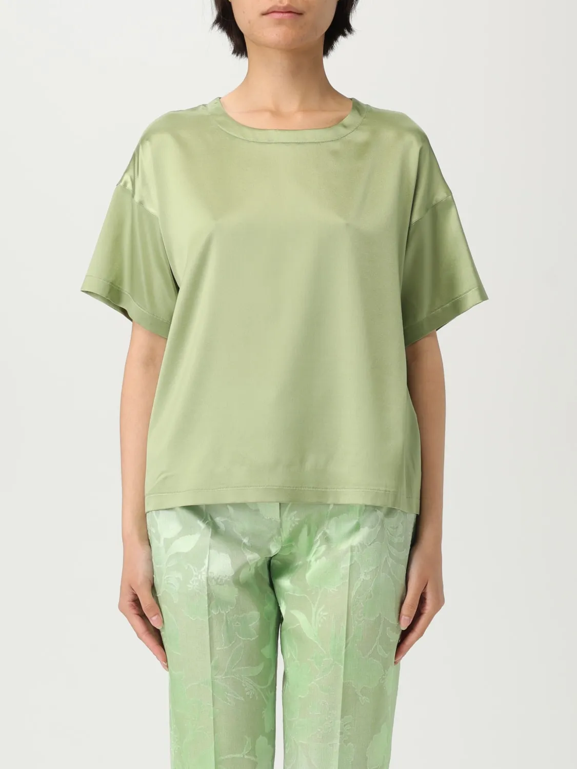 Blusa Ermanno Scervino in seta stretch
