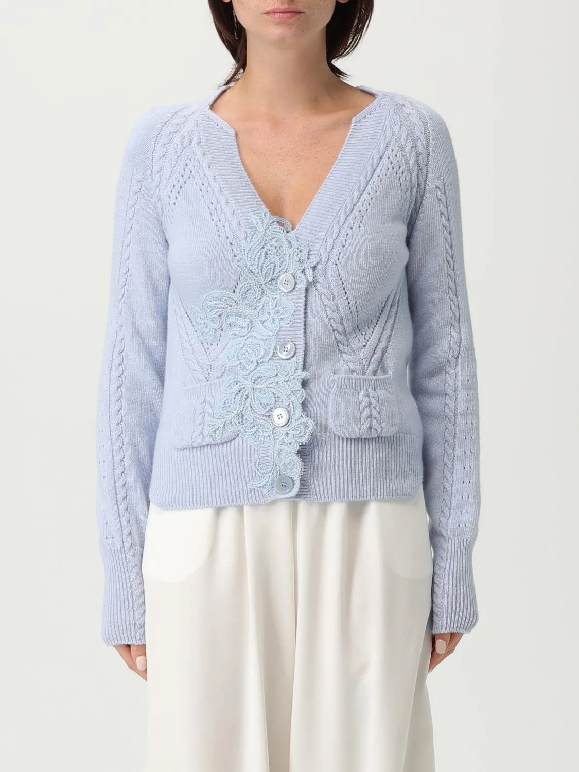 Cardigan Ermanno Scervino Life in misto lana