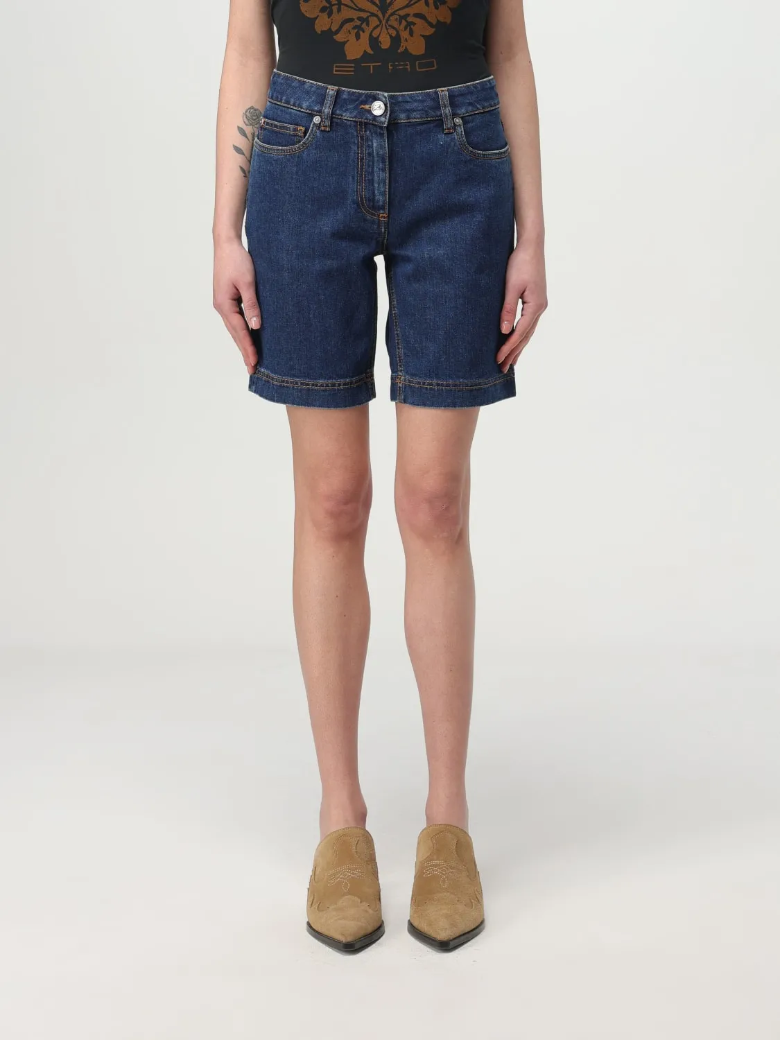 Pantaloncino Etro in denim