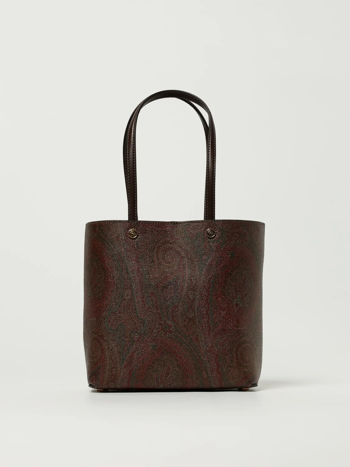 Borsa Arnica Etro in cotone spalmato