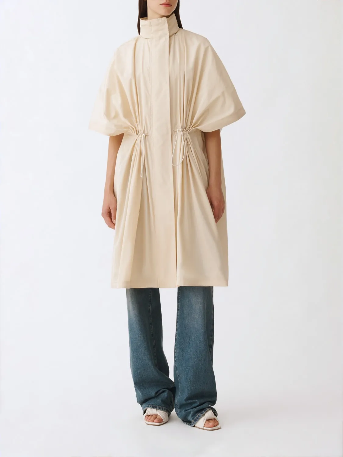 Cappa Fabiana Filippi in taffetà tecnico