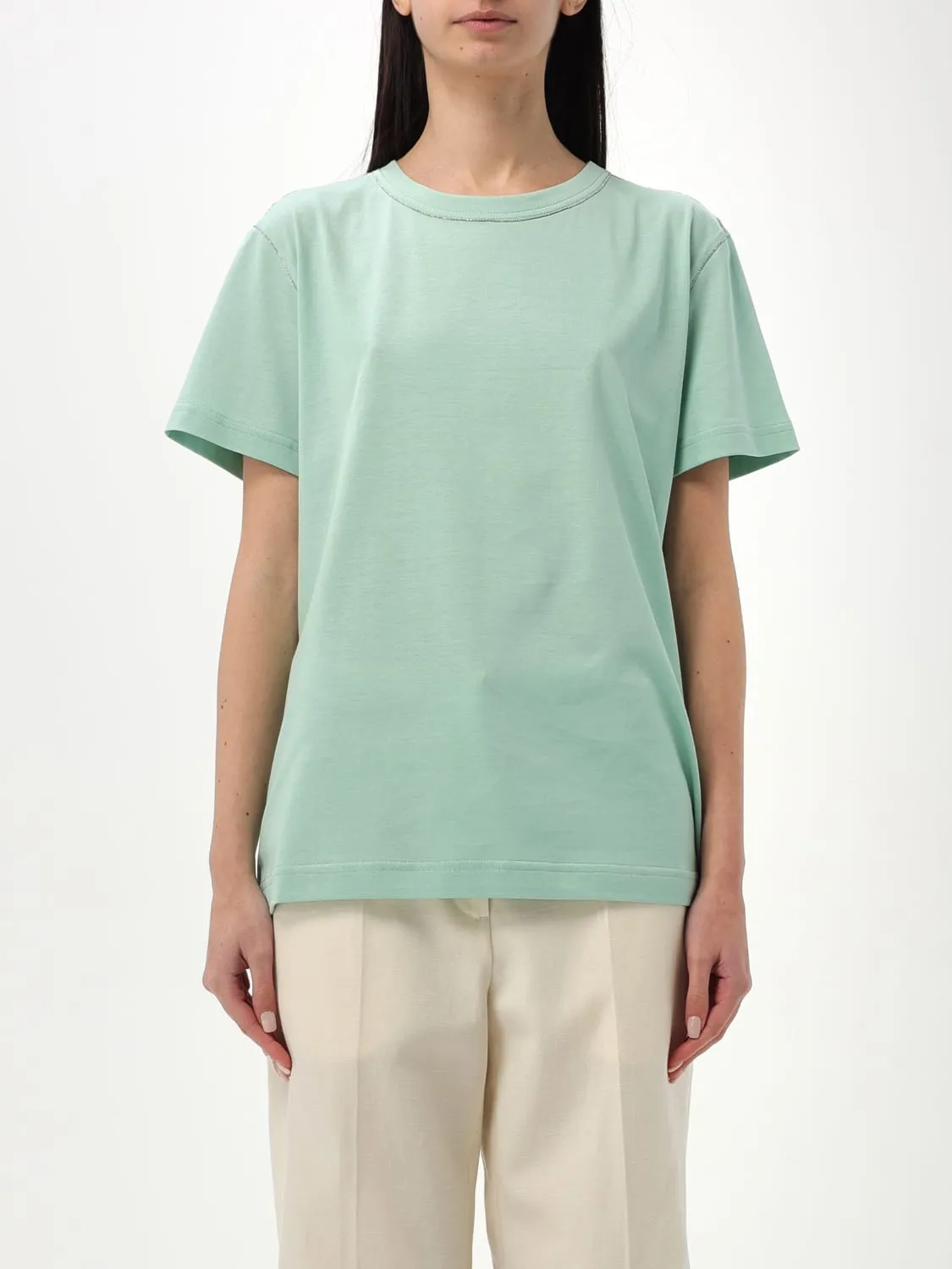 T-shirt basic Fabiana Filippi in cotone
