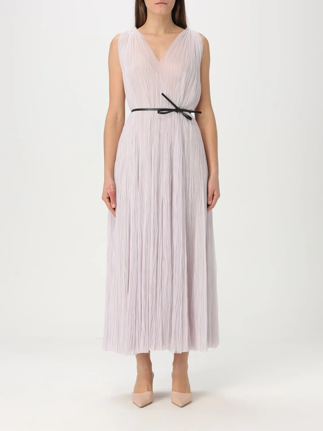 Abito Fabiana Filippi in crêpe plissettato