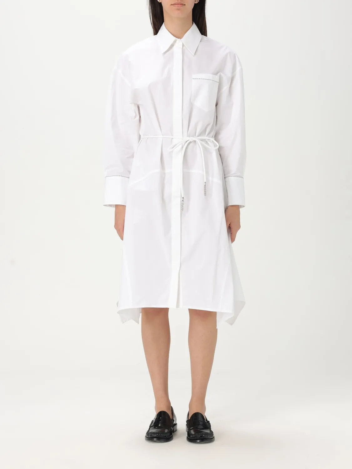 Abito chemisier Fabiana Filippi in cotone