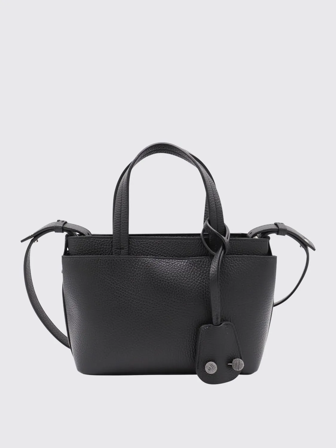 Borsa a mano in pelle a grana Fabiana Filippi