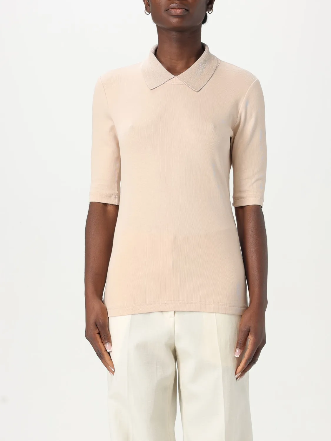 Polo basic in cotone Fabiana Filippi