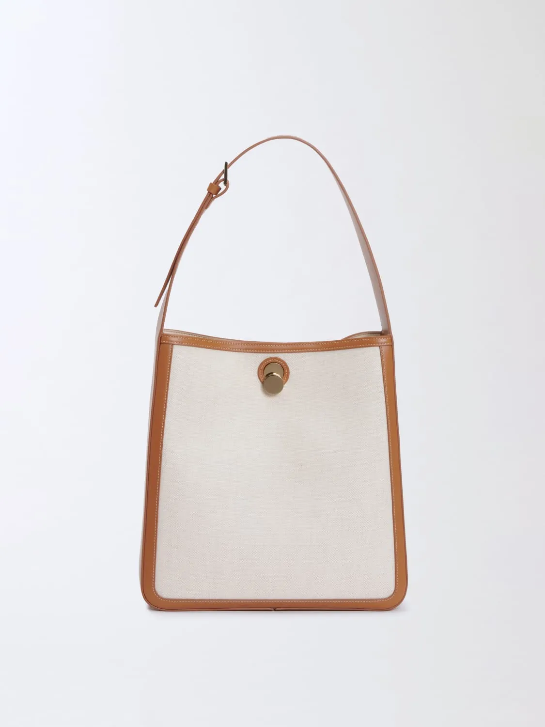 Borsa Eclissi Fabiana Filippi in misto cotone e pelle