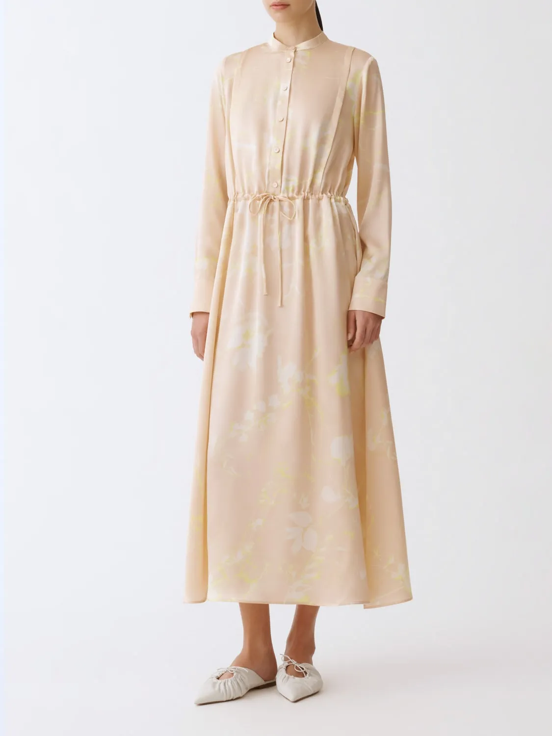 Abito chemisier Fabiana Filippi in seta stampata