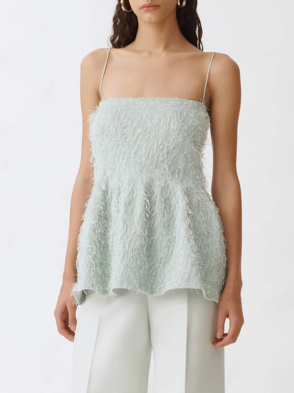 Top Fabiana Filippi in misto viscosa