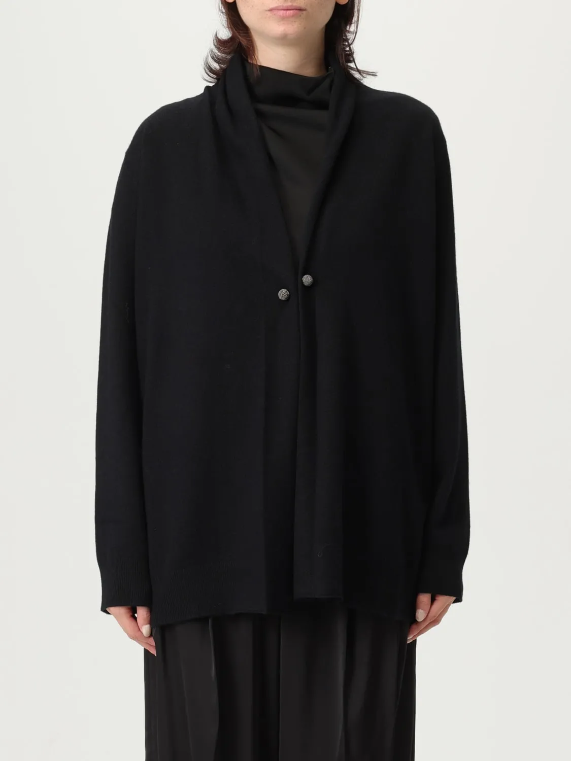 Cardigan drappeggio Fabiana Filippi