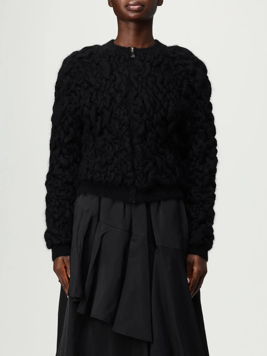 Bomber Fabiana Filippi in misto lana vergine