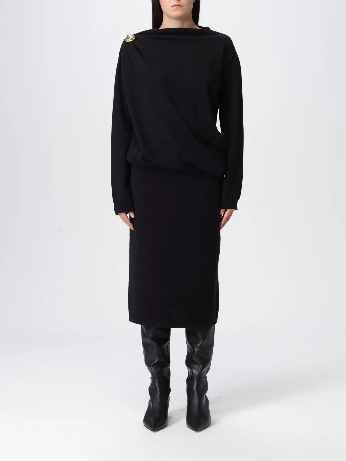 Abito in maglia di lana vergine Fabiana Filippi