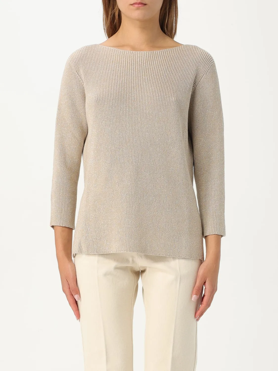 Pullover Fabiana Filippi in cotone tricot