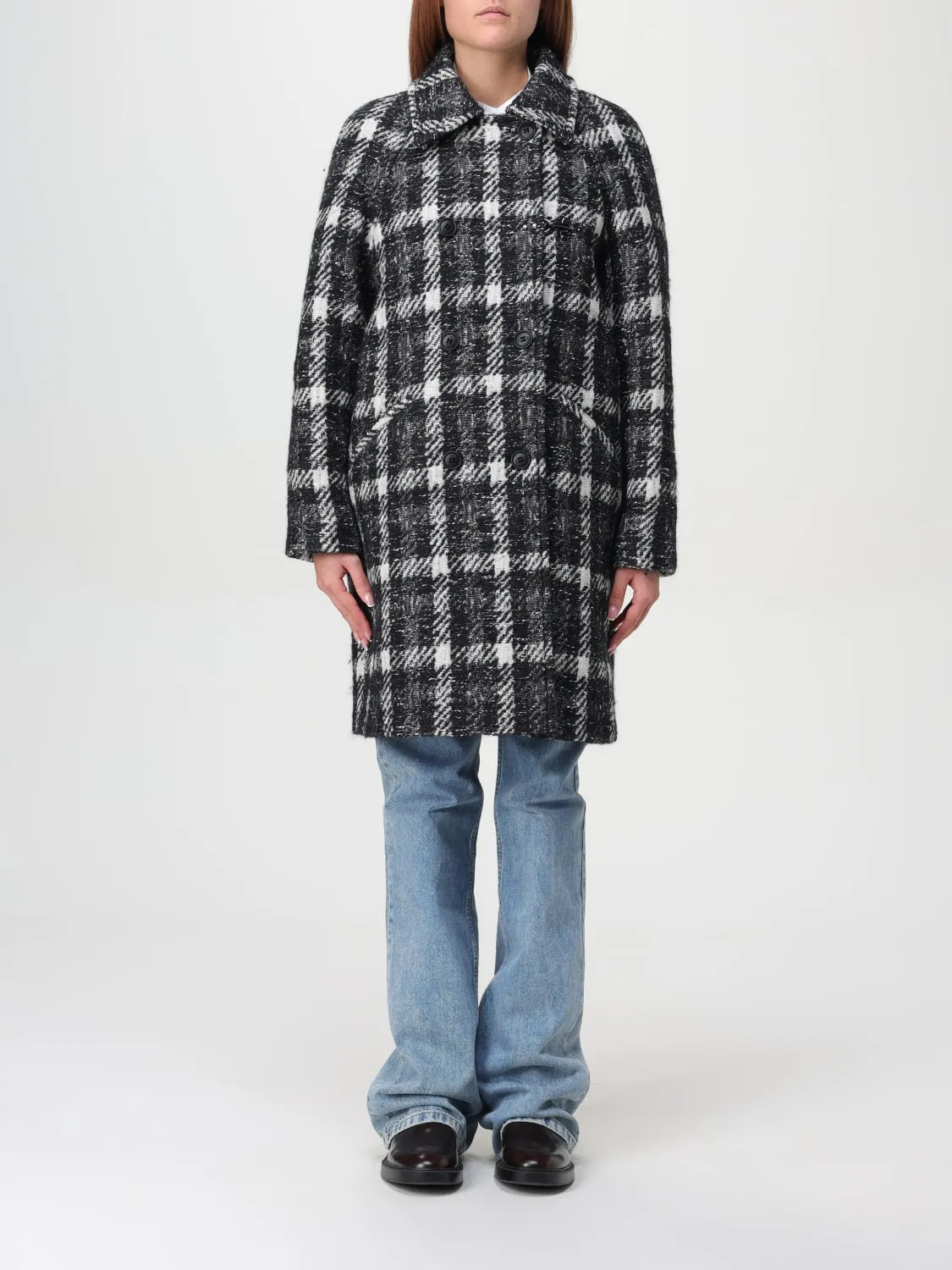 Cappotto doppiopetto Fay in lana