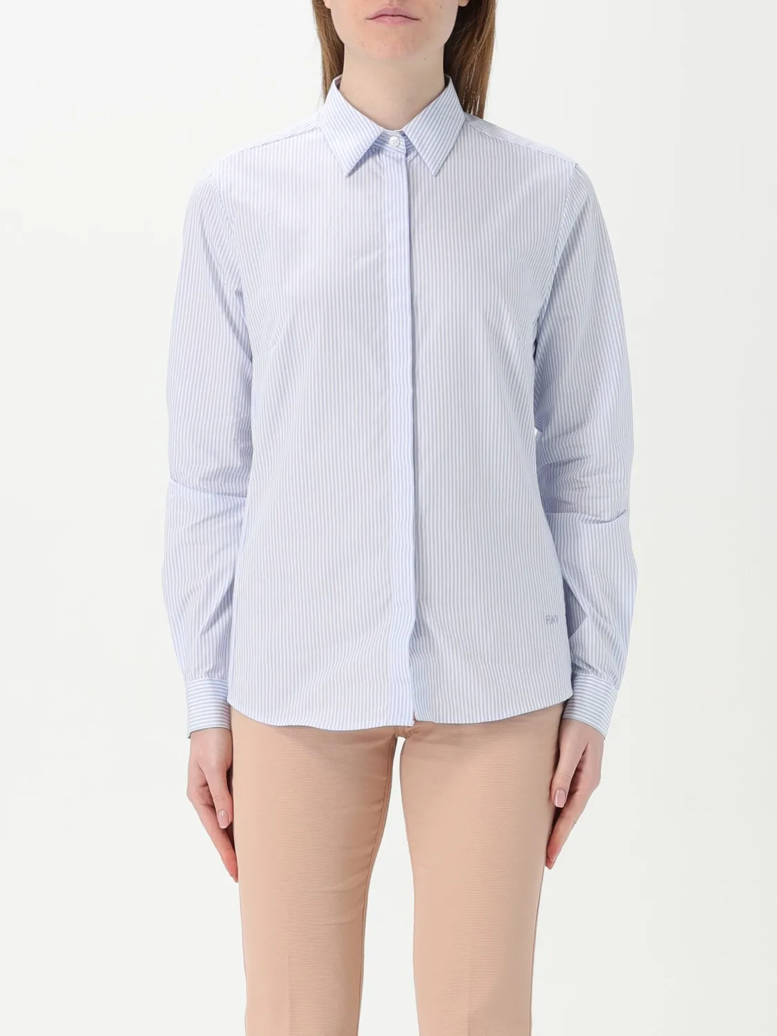 Camicia classica Fay in cotone a righe