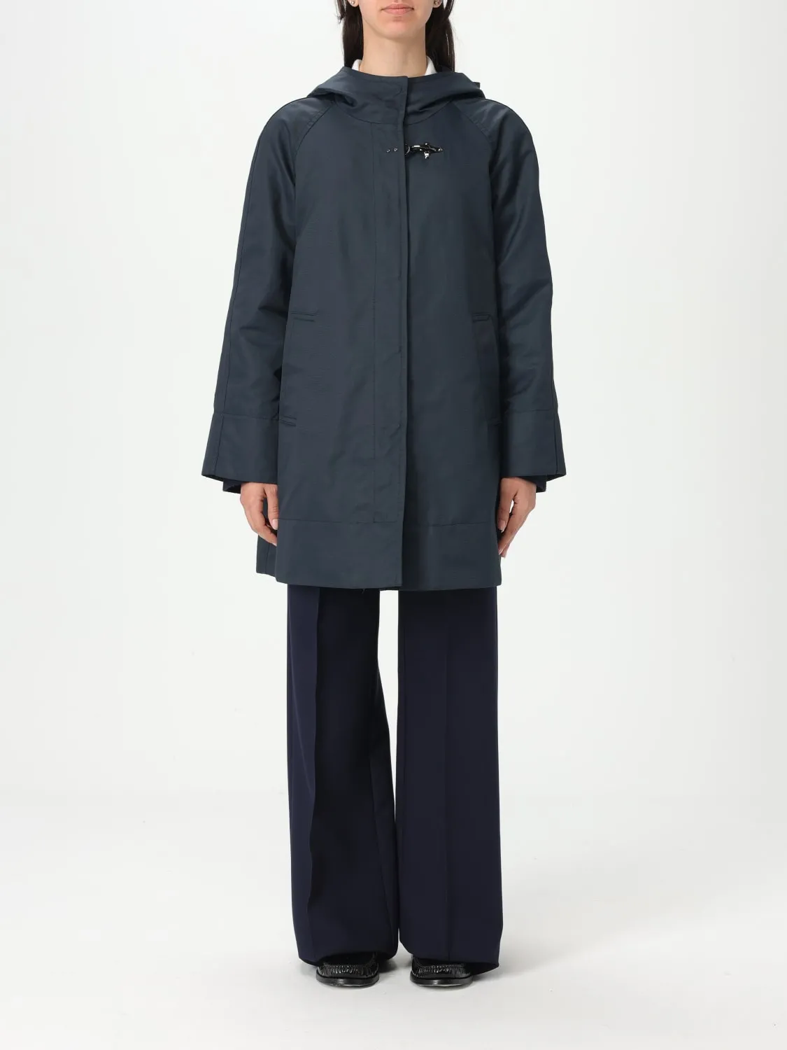 Cappa in lino tecnico Fay