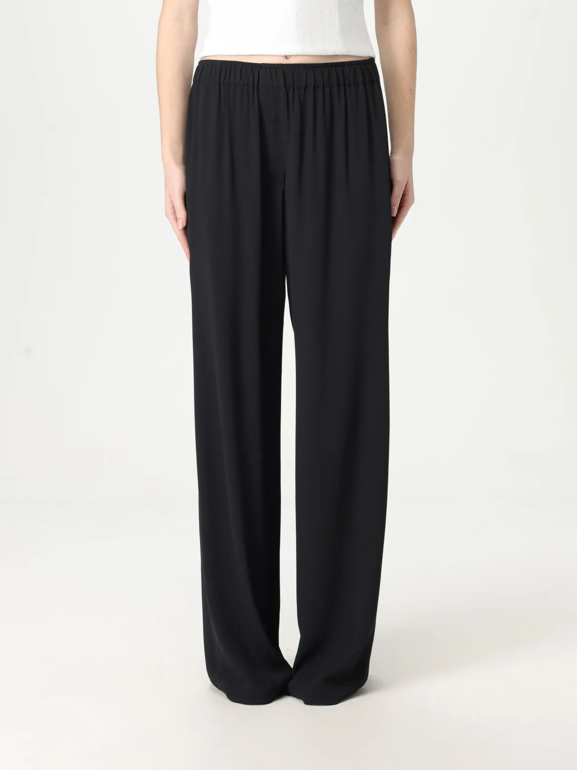 Pantalone classico Federica Tosi in crêpe de chine