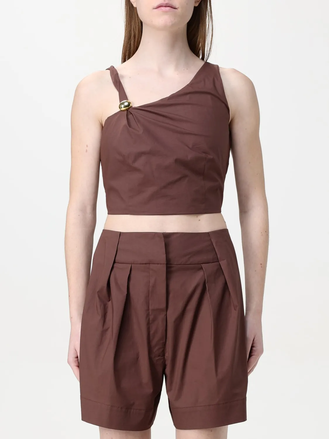 Top crop in cotone Federica Tosi